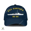 Uss Gantner De-60 Classic Baseball Cap Gift For Navy Veteran, Custom Print/embroidered Us Navy Ships Classic Cap