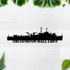 Uss Gunston Hall Lsd-5 Metal Wall Art, Custom Us Navy Ships Metal Sign, Metal Veteran Decor, Navy Gift, Decor Decoration