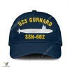 Uss Gurnard Ssn-662 Classic Baseball Cap Gift For Navy Veteran, Custom Print/embroidered Us Navy Ships Classic Cap