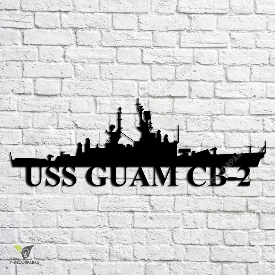 USS-Halsey-CG-23_metalmu.webp Uss Halsey Cg-23 Navy Ship Metal Art, Navy Ships Silhouette Metal Gift For Navy Veteran, Custom Us Navy Ship Metal Sign