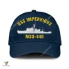 Uss Impervious Mso-449 Classic Baseball Cap Gift For Navy Veteran, Custom Print/embroidered Us Navy Ships Classic Cap