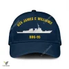 Uss James E Williams Ddg-95 Classic Baseball Cap Gift For Navy Veteran, Custom Print/embroidered Us Navy Ships Classic Cap