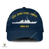 Uss John Paul Jones Ddg-53 Classic Baseball Cap Gift For Navy Veteran, Custom Print/embroidered Us Navy Ships Classic Cap
