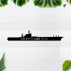 Uss Kitty Hawk Cv-63 Metal Wall Art, Custom Us Navy Ships Metal Sign, Metal Veteran Decor, Navy Gift, Decor Decoration