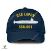 Uss Lapon Ssn-661 Classic Baseball Cap Gift For Navy Veteran, Custom Print/embroidered Us Navy Ships Classic Cap