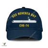 Uss Nehenta Bay Cve-74 Classic Baseball Cap Gift For Navy Veteran, Custom Print/embroidered Us Navy Ships Classic Cap
