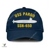 Uss Pargo Ssn-650 Classic Baseball Cap Gift For Navy Veteran, Custom Print/embroidered Us Navy Ships Classic Cap