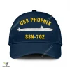 Uss Phoenix Ssn-702 Classic Baseball Cap Gift For Navy Veteran, Custom Print/embroidered Us Navy Ships Classic Cap