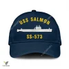 Uss Salmon Ss-573 Classic Baseball Cap Gift For Navy Veteran, Custom Print/embroidered Us Navy Ships Classic Cap