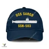 Uss Sargo Ssn-583 Classic Baseball Cap Gift For Navy Veteran, Custom Print/embroidered Us Navy Ships Classic Cap