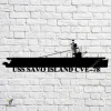 Uss Savo Island Cve-78 Navy Ship Metal Art, Navy Ships Silhouette Metal Gift For Navy Veteran, Custom Us Navy Ship Metal Sign