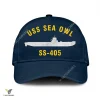 Uss Sea Owl Ss 405 Classic Baseball Cap Gift For Navy Veteran, Custom Print/embroidered Us Navy Ships Classic Cap