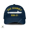 Uss Seawolf Ssn-21 Classic Baseball Cap Gift For Navy Veteran, Custom Print/embroidered Us Navy Ships Classic Cap