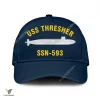Uss Thresher Ssn-593 Classic Baseball Cap Gift For Navy Veteran, Custom Print/embroidered Us Navy Ships Classic Cap