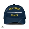 Uss Torsk Ss 423 Classic Baseball Cap Gift For Navy Veteran, Custom Print/embroidered Us Navy Ships Classic Cap