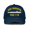 Uss Augusta Ssn-710 Classic Cap, Custom Print/embroidered Us Navy Ships Classic Baseball Cap, Gift For Navy Veteran