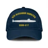 Uss Alexander Hamilton Ssbn 617 Classic Cap, Custom Print/embroidered Us Navy Ships Classic Baseball Cap, Gift For Navy Veteran