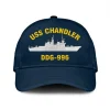Uss Chandler Ddg-996 Classic Cap, Custom Print/embroidered Us Navy Ships Classic Baseball Cap, Gift For Navy Veteran