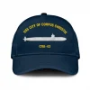 Uss City Of Corpus Christie Ssn-705 Classic Cap, Custom Print/embroidered Us Navy Ships Classic Baseball Cap, Gift For Navy Veteran