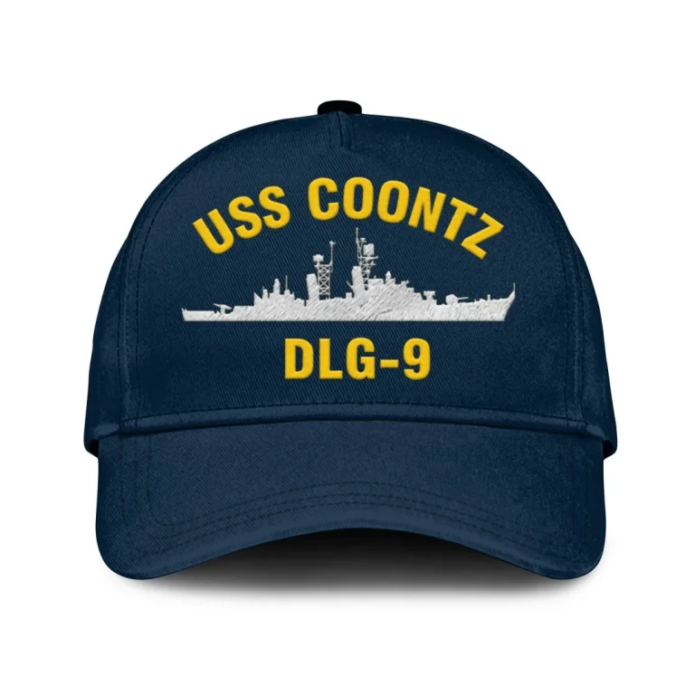 Uss Coontz Dlg9 Classic Cap, Custom Print/embroidered Us Navy Ships Classic Baseball Cap, Gift For Navy Veteran