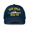 Uss Dale Dlg 19 Classic Cap, Custom Print/embroidered Us Navy Ships Classic Baseball Cap, Gift For Navy Veteran