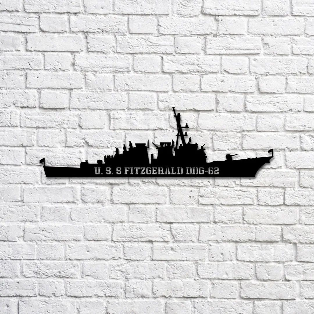 USS_20Fitzgerald_20DDG-62_1024x1024_2x_b37e17e3-8f1f-4b47-8929-eb1356651e8e.webp Uss Fitzgerald Ddg-62 Navy Ship Metal Sign, Memory Wall Metal Sign Gift For Navy Veteran