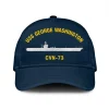 Uss George Washington Cvn-73 Classic Cap, Custom Print/embroidered Us Navy Ships Classic Baseball Cap, Gift For Navy Veteran