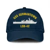 Uss Germantown Lsd-42 Classic Cap, Custom Print/embroidered Us Navy Ships Classic Baseball Cap, Gift For Navy Veteran