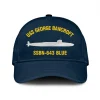 Uss George Bancroft Ssbn-643 Classic Cap, Custom Print/embroidered Us Navy Ships Classic Baseball Cap, Gift For Navy Veteran