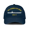 Uss George H.w. Bush Cvn 77 Classic Cap, Custom Print/embroidered Us Navy Ships Classic Baseball Cap, Gift For Navy Veteran