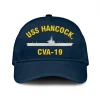 Uss Hancock. Cva-19 Classic Cap, Custom Print/embroidered Us Navy Ships Classic Baseball Cap, Gift For Navy Veteran