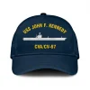 Uss John F. Kennedy Cva_cv 67 Classic Cap, Custom Print/embroidered Us Navy Ships Classic Baseball Cap, Gift For Navy Veteran