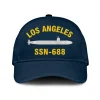 Uss Los Angeles Ssn 688 Classic Cap, Custom Print/embroidered Us Navy Ships Classic Baseball Cap, Gift For Navy Veteran