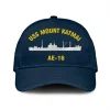 Uss Mount Katmai Ae-16 Classic Cap, Custom Print/embroidered Us Navy Ships Classic Baseball Cap, Gift For Navy Veteran