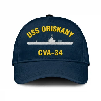 Uss Oriskany Cva-34 Classic Cap, Custom Print/embroidered Us Navy Ships Classic Baseball Cap, Gift For Navy Veteran