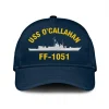 Uss O_callahan Ff-1051 Classic Cap, Custom Print/embroidered Us Navy Ships Classic Baseball Cap, Gift For Navy Veteran
