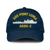 Uss Point Loma Agds-2_mu Classic Cap, Custom Print/embroidered Us Navy Ships Classic Baseball Cap, Gift For Navy Veteran