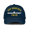 Uss Saratoga Cva-60_mu Classic Cap, Custom Print/embroidered Us Navy Ships Classic Baseball Cap, Gift For Navy Veteran