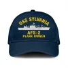 Uss Sylvania Afs-2 Plank Owner Classic Cap, Custom Print/embroidered Us Navy Ships Classic Baseball Cap, Gift For Navy Veteran