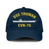 Uss Truman Cvn 75 Classic Cap, Custom Print/embroidered Us Navy Ships Classic Baseball Cap, Gift For Navy Veteran