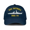 Uss Tattnall (ddg 19)(1) Classic Cap, Custom Print/embroidered Us Navy Ships Classic Baseball Cap, Gift For Navy Veteran