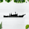 Uss Frederick Lst-1184 Metal Wall Art, Custom Us Navy Ships Metal Sign, Metal Veteran Decor, Navy Gift, Decor Decoration