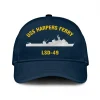 Uss Harpers Ferry Lsd-49 Classic Cap, Custom Print/embroidered Us Navy Ships Classic Baseball Cap, Gift For Navy Veteran