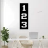 Vertical Address Sign Led Lights, Address Plaque, Address Sign, Custom Metal Address Sign, Custom Address Sign, Metal Numbers, Modern House Numbers