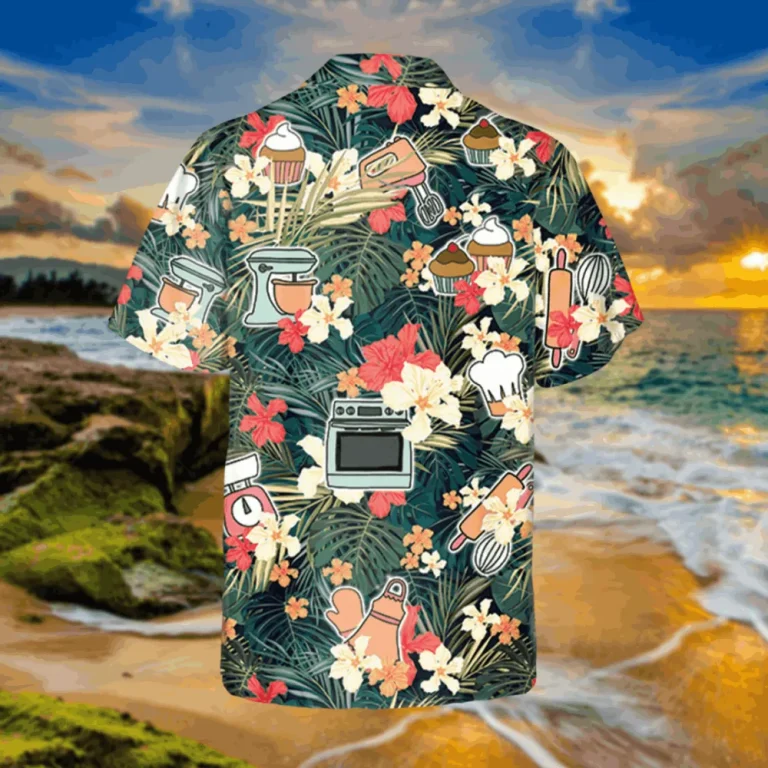 Bakery Hawaiian Shirt, Tropical T-shirt, Aloha Shirt For Mens, Womens