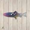 Brook Trout Fish Metal Wall Art, Brook Trout Gift For Dad
