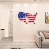 Liberty Statue Usa Metal Sign, Happy Independence Day Steel Wall Hanging
