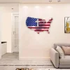 One Nation Under God American Flag Metal Art, One Nation Under God Decor For Dad, Patriots, Veterans