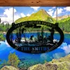 Custom Duck Hunting, Quail Hunting Lake Metal Sign, Outdoor Plaque For Dad