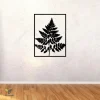 Fern Leaf Metal Wall Decor, Fern Evergreen Artwork For Her